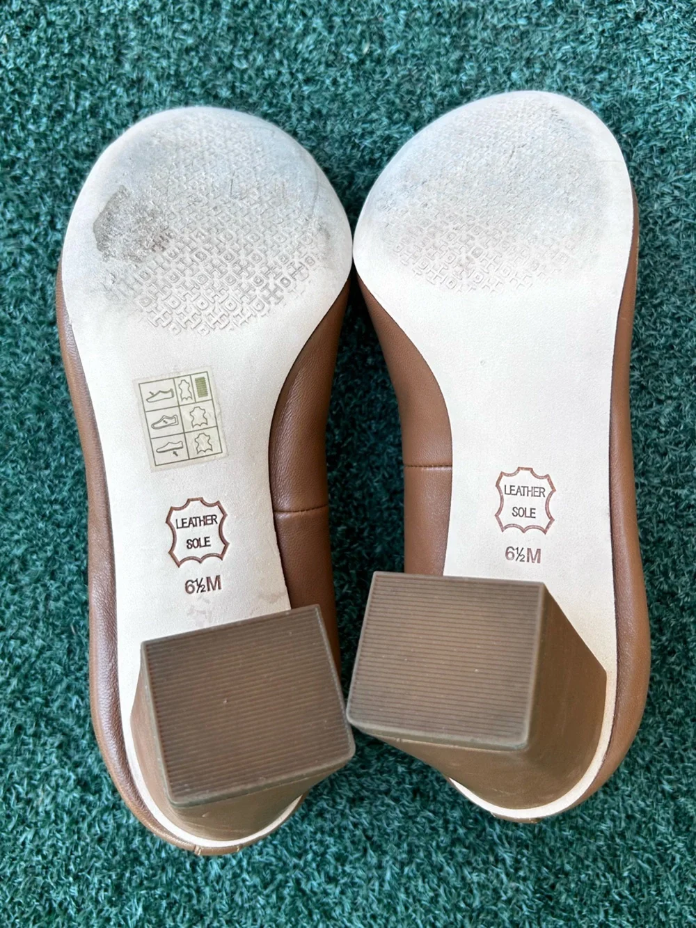 Tory Burch Jolie Pump Leather Tan 6.5